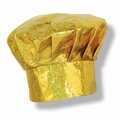 Goldengifts Prismatic Gold Chefs Hat - One Size Fits All, 6PK GO2200588